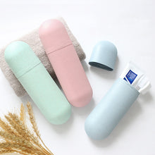 Load image into Gallery viewer, Portable Toothbrush Cases Travel Toothpaste Box Nordic Tooth brush Holder for Travel Camping
